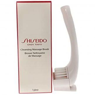 Shiseido Cleansing Silicone Cushion Massage Brush for Gentle and Deep Facial Cleansing