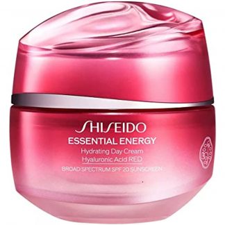 Shiseido Essential Energy Hydrating Day Cream Broad Spectrum SPF 20 - Deep, Intense 24 Hour Moisturizer, 50mL